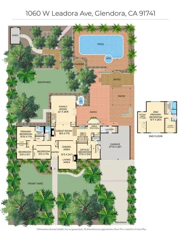 1060 W Leadora Avenue, Glendora, California 91741