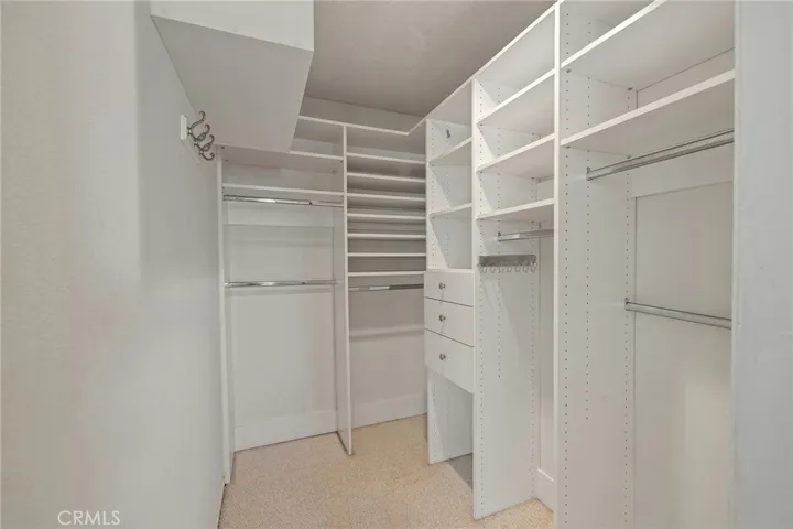 Primary bedroom closet
