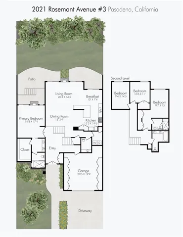 2021 Rosemont 3, Pasadena, California 91103