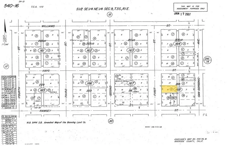 50 N 1st, Banning, California 92220