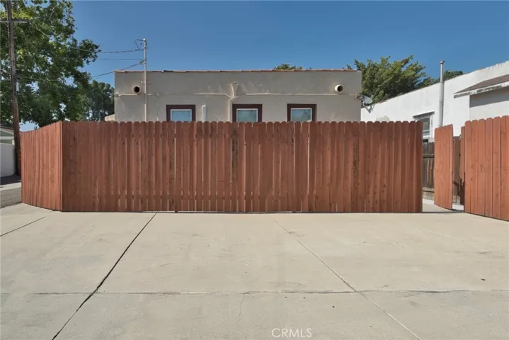 View from back unit of front house (north)