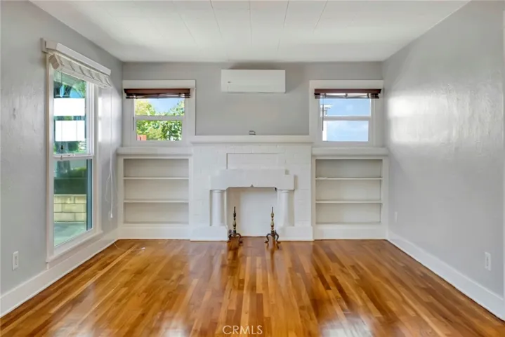 View toward DECORATIVE fireplace