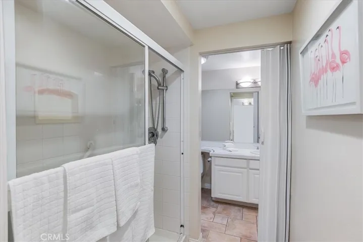 Shower with upgraded fixtures :)