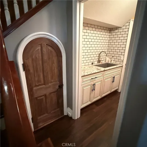 custom storage under stairs