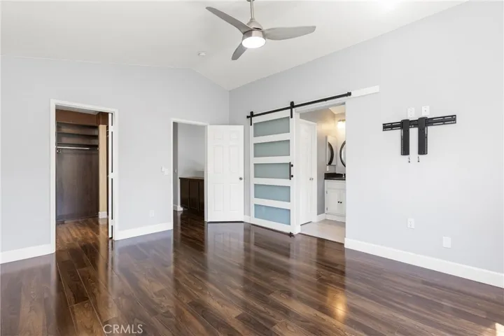 Primary Bedroom has a big walk-in closet too.