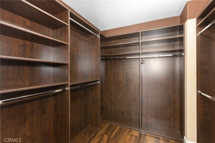 Walk In Closet with organizers