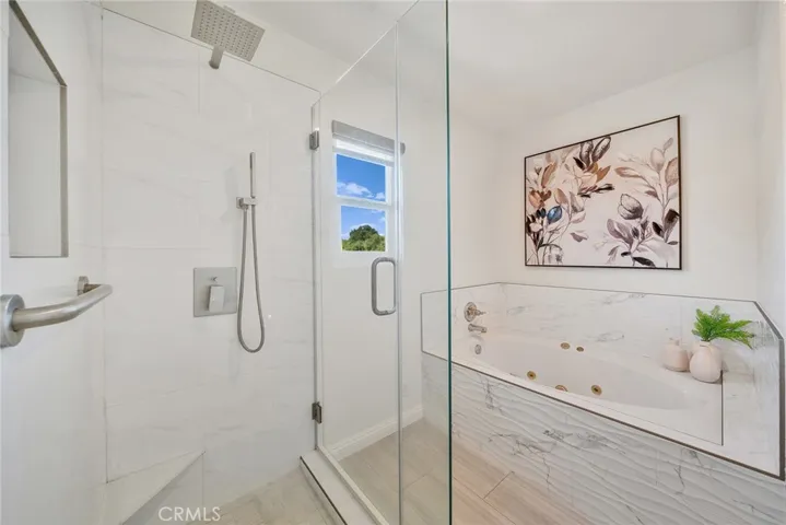 Master Bathroom Jet Tub & Shower