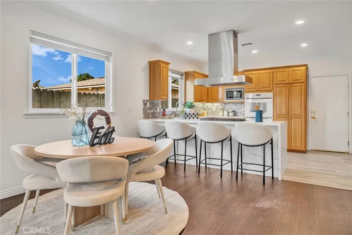 Breakfast Nook in Family Room