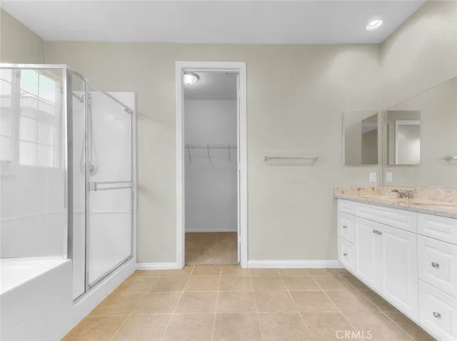 Walk-in closet in Primary bathroom
