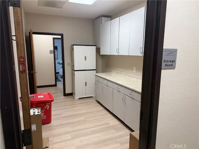 Storage area.