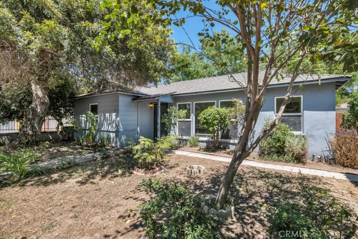 Large front yard