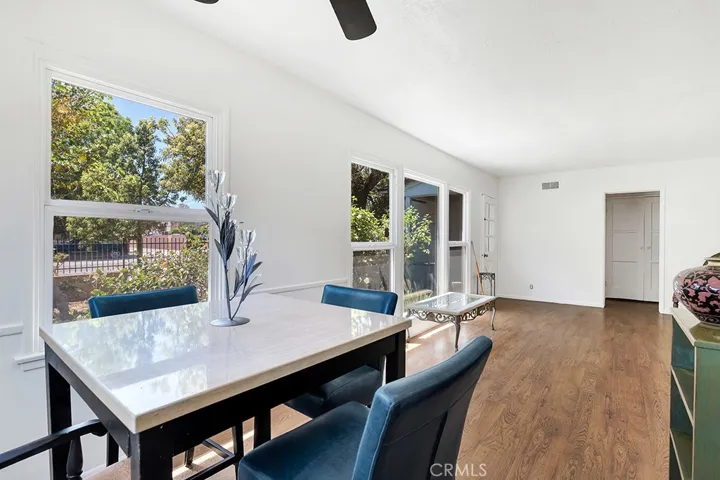 Living and dining room