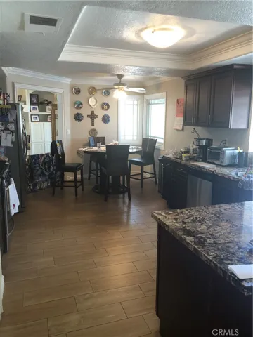 Kitchen with eating area