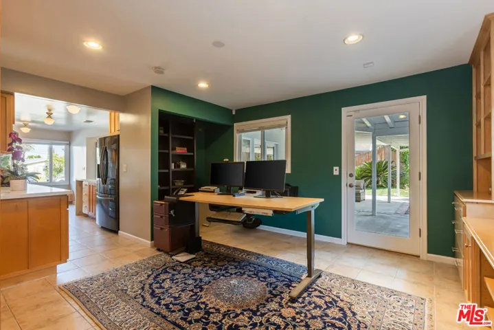 Family Room used as Office