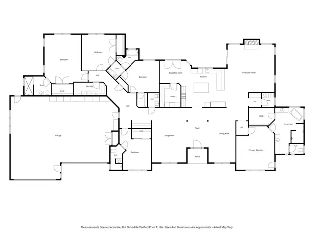 Main Home Floorplan