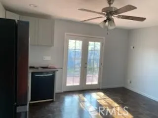 Open living room/kitchen
