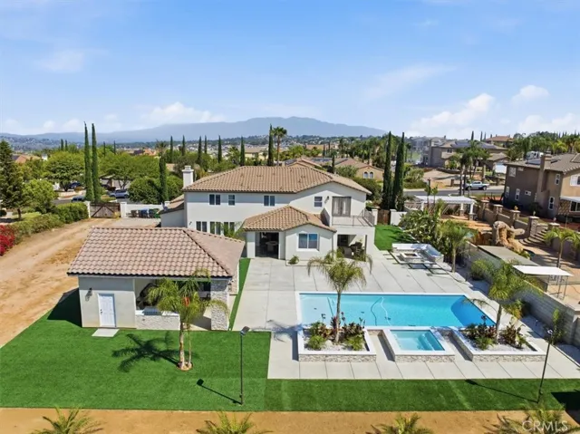 Aerial Back of Home