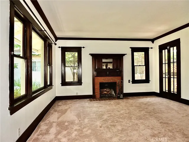 Fireside living room