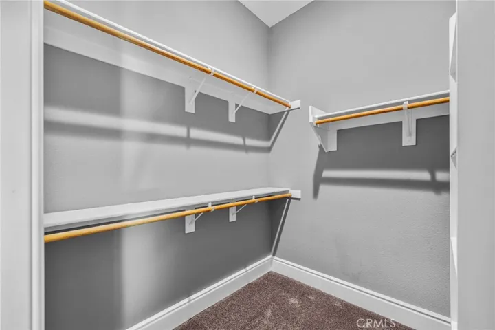 Primary walk in closet