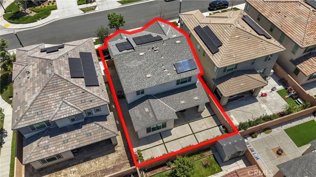 Aeriel View Backyard
