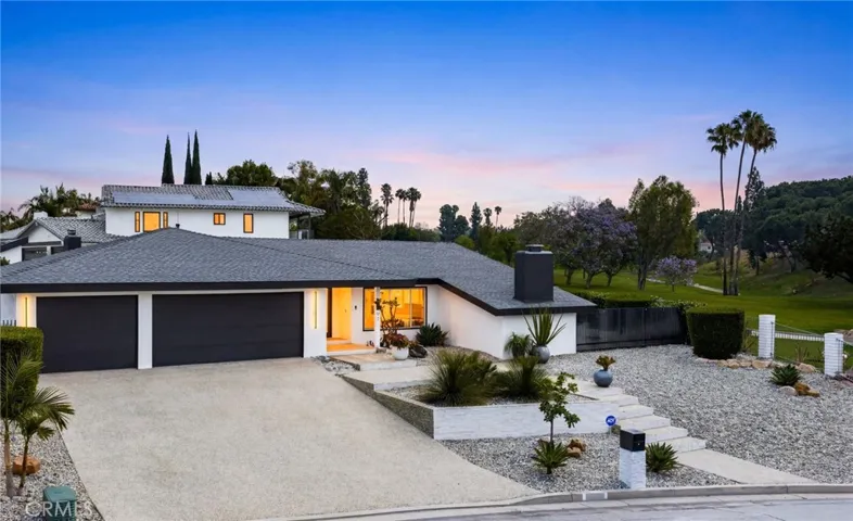 3 Car Garage with Extra Long Driveway
