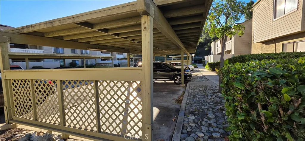 You get an assigned carport