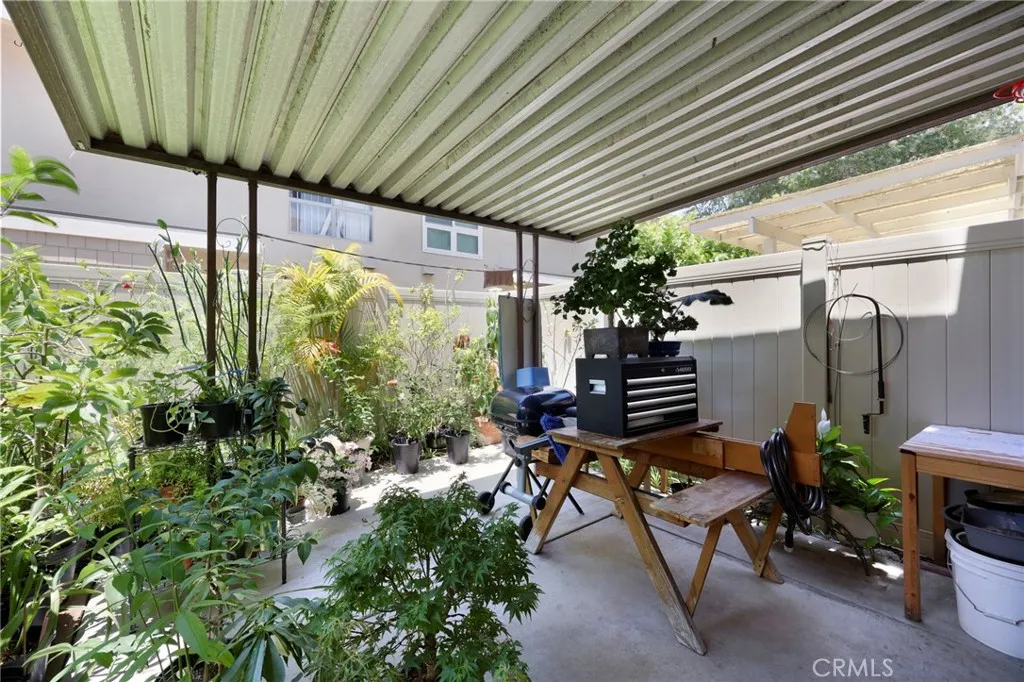 Back yard patio