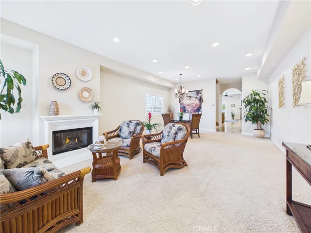 Formal living and dining room