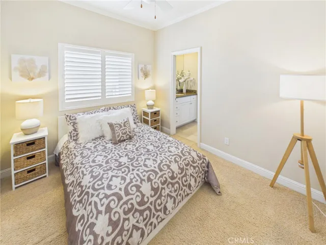 Secondary bedroom with J/J bathroom