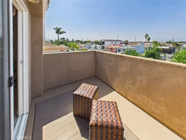 Great views from the third floor deck