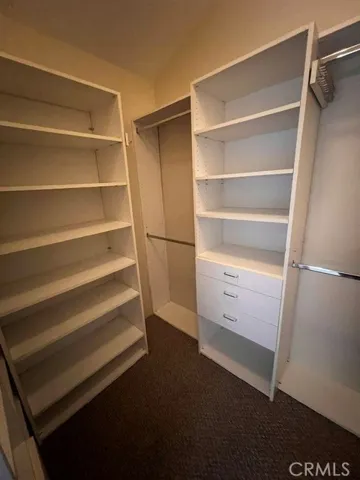 Secondary bedroom closet