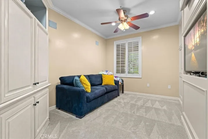 Bedroom 2 with custom built in wardrob