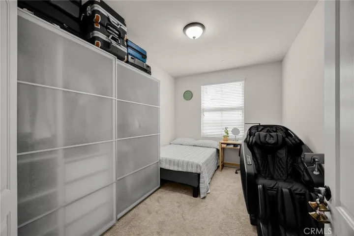 Den With Closet being used as second bedroom