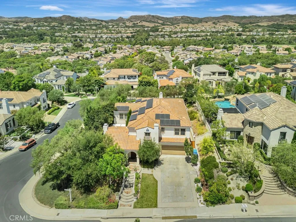 Desirable corner lot offering exceptional privacy