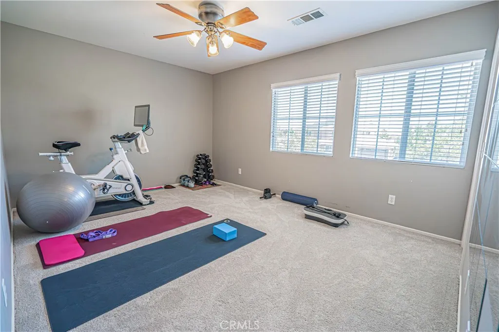 Bedroom #4 - Staged as Gym