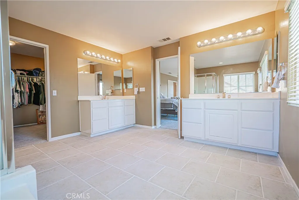 Primary Bathroom with Primary Closet on Left