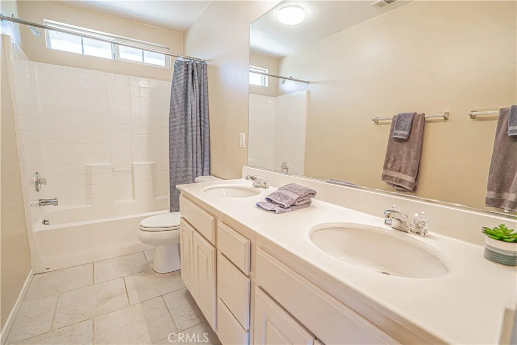 2nd Floor - Secondary Bathroom with Dual Sinks