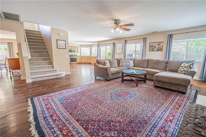 Family Room facing Stairs
