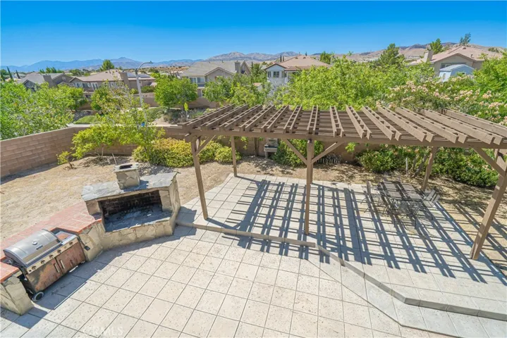 View from Primary Bedroom to Backyard