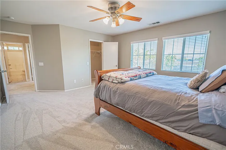 Bedroom #2 - facing Walk In Closet