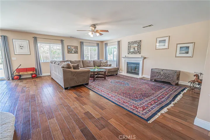 Family Room with Cozy Fireplace
