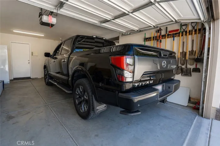 Garage Can Accommodate a long bed Truck
