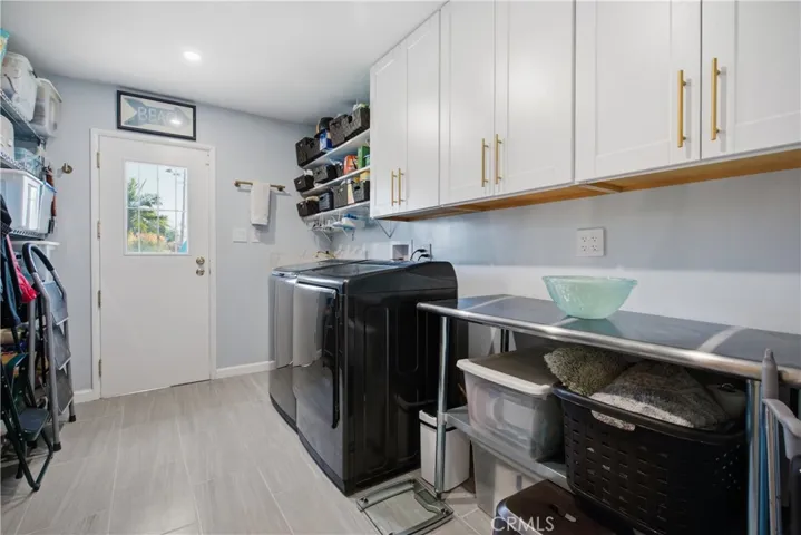 Laundry Room with Storage