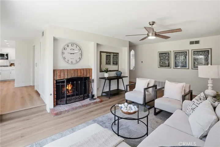Another view of the separate family room with plenty of natural light.