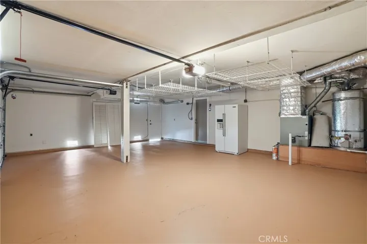Large 3 car garage.