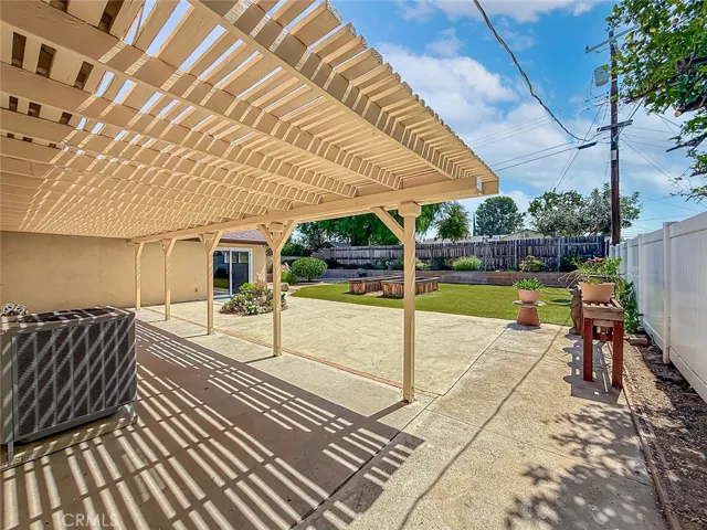 Large backyard with tons of potential