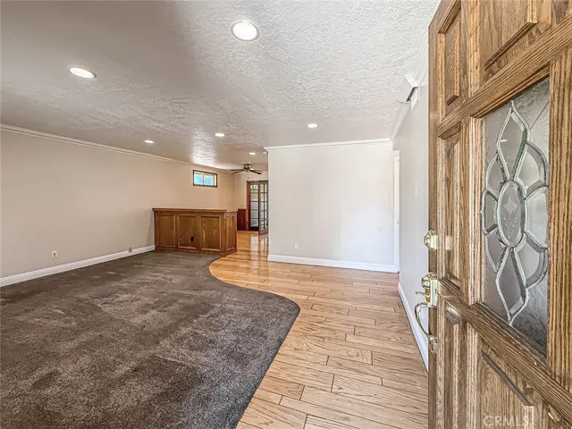 Entering living room
