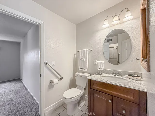 Jack and Jill bathroom #2  between primary bedroom and bedroom #4