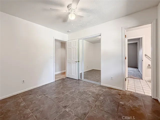 Bedroom #4 with mirrored closet doors