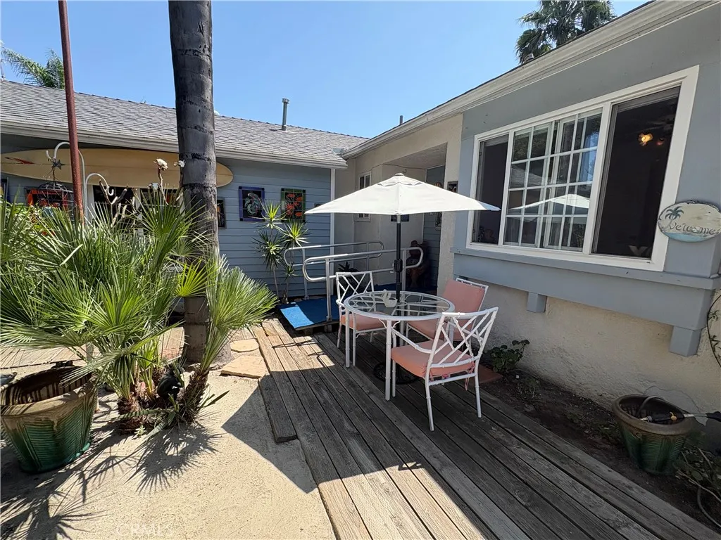 * Front Patio *